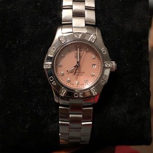 Tag Aquaracer With Diamonds
